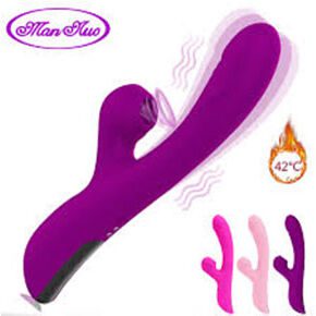 Dildo Vibrador Succionador Clítoris VIP USB