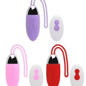 Huevo balita vibradora vaginal USB Con control (lo manejas vos o tu pareja) vagina o ano. Colores violeta y rosado
