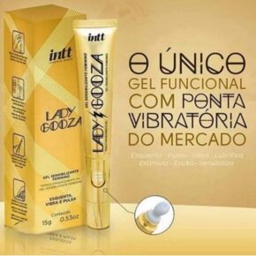 Lady Gooza Gel efecto calor Activa orgasmo femenino con punta vibratoria