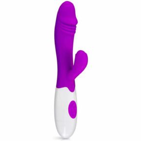 Dildo Vibrador Conejito USB 30 velocidades