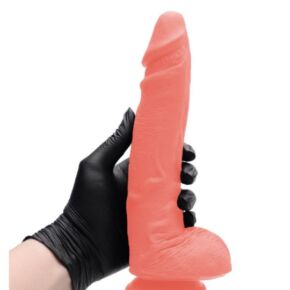 Dildo realista con ventosa 23 x 4.4 cm color Piel