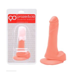 Dildo realista color piel 13.5 x 2.5 cm ideal anal