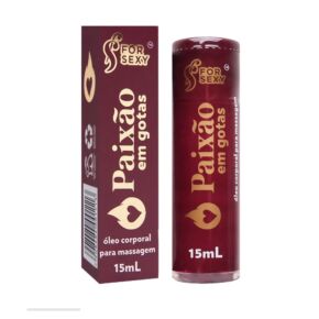 Aceites para masajes e íntimo Pasión en gotas. Lubricante neutro y efecto calor
